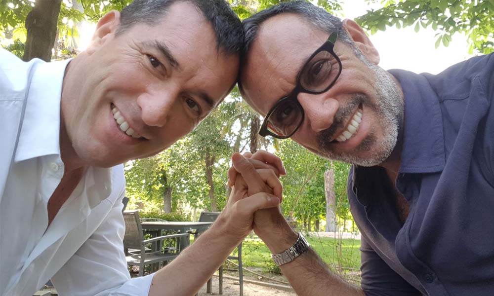 Andrea Castrignano e Federico Torzo a Madrid