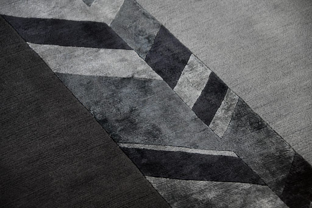 Andrea Castrignano Rugs Collection_Camouflage geometrico